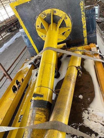 Used 1/3-Ton x 20'-3" Free Standing Jib Crane w/ 1/3-Ton Coffing Hoist