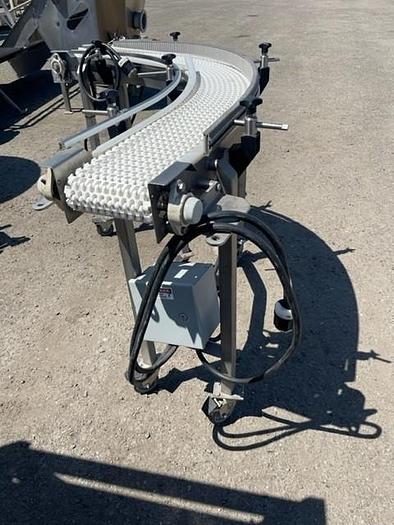 Used 90 Degree Table Top Chain Conveyor