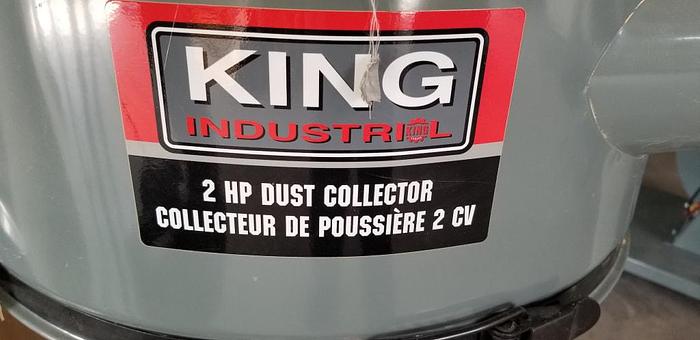 Used 2016 *SOLD* Dust Collector - King KC3109C 2HP