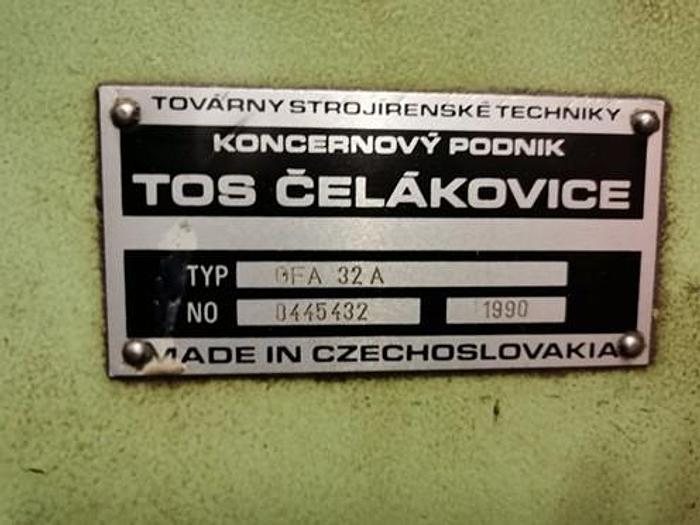 Used 1990 TOS OFA 32A Gear Hobbing Machine