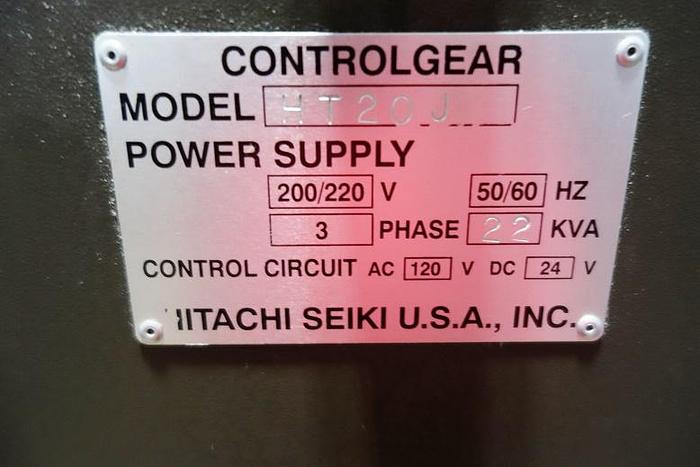 Used Hitachi Seiki HT20J CNC Lathe