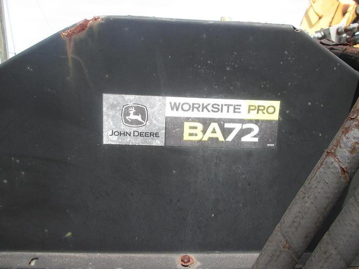 Used John Deere BA72 Skid Steer Sweeper