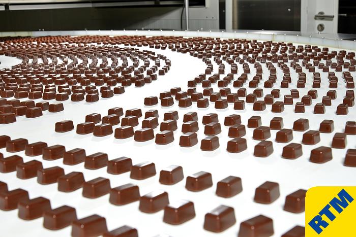Used COMPLETE LINE FOR CHOCOLATE COATED TOFFEE / CENTRES