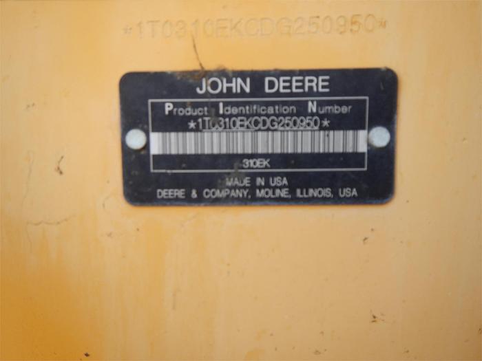 Used 2013 DEERE 310K EP