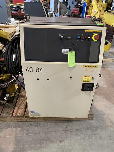 Used FANUC ARCMATE 120iB/10L MIG WELDING ROBOT WIRE FEEDER, TORCH, LINCOLN POWER WAVE 455M