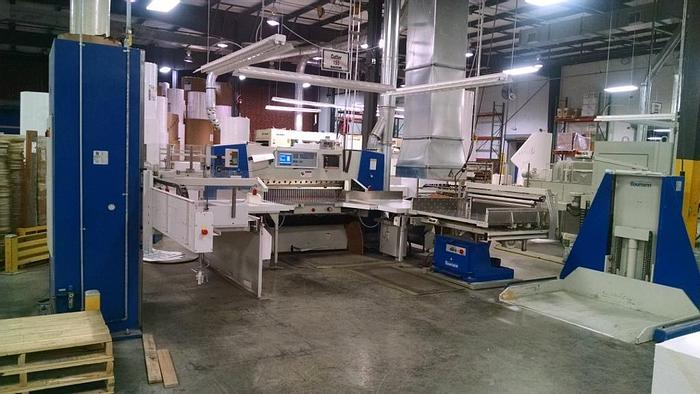 Used 61" (1.54M) WOHLENBERG MDL 155 CUT-TEC COMPLETE CUTTING SYSTEM