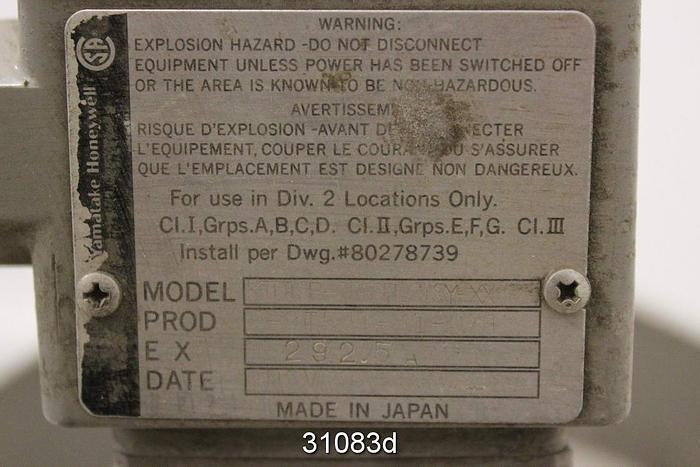 Used Honeywell KID19B-0250PL21SY-XX 10" Magnetic Flow Tube #31083