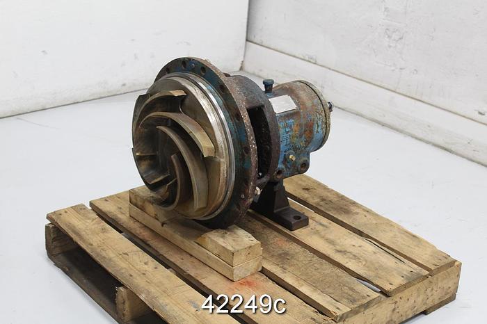 Used Goulds 3196 LT Power End,13" Diameter Stainless Steel Stuffing box #42249