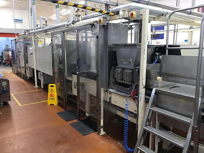 Refurbished Carlo Montanari shell depositing line