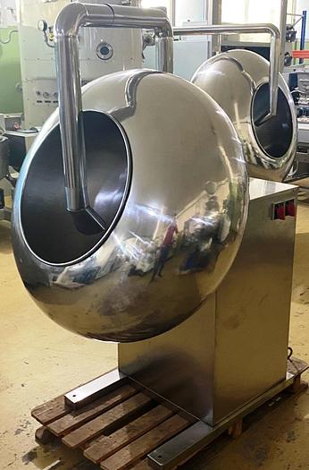 100 cm Stainless-Steel Coating Pan