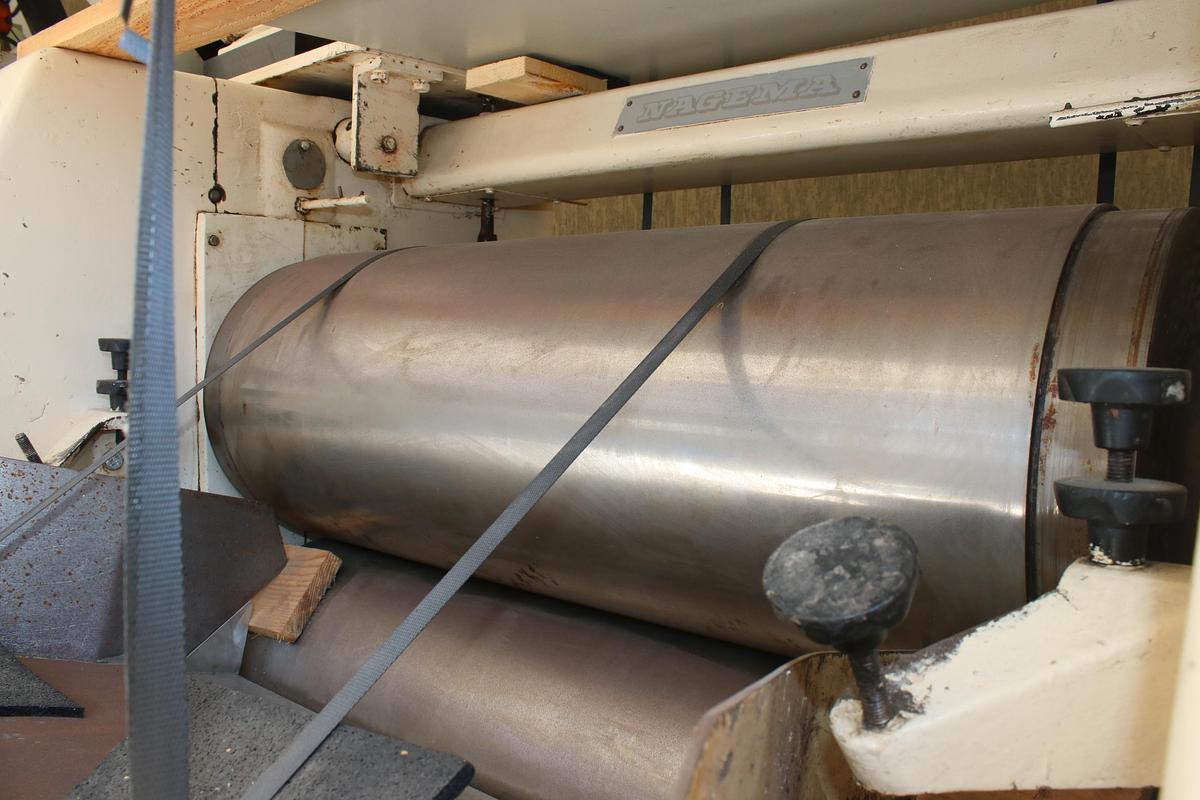 Refurbished Nagema Three Roll Refiner Type 813/1.2