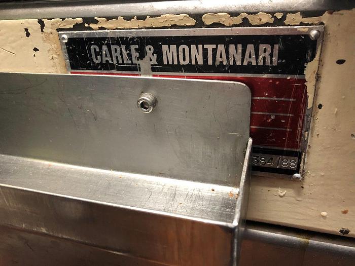 Refurbished Carlo Montanari shell depositing line