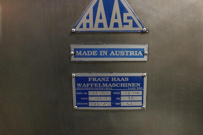 Refurbished Franz HAAS 48 Wafer Production line