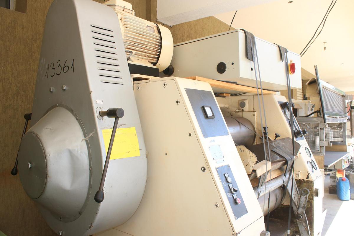 Refurbished Nagema Three Roll Refiner Type 813/1.2