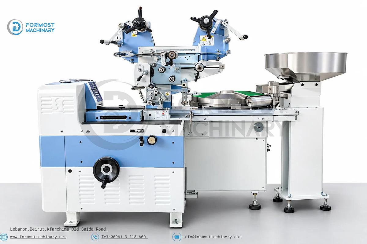Refurbished Eurosicma EURO 80 C automatic cut-and-wrap Pillow Pack Machine machine