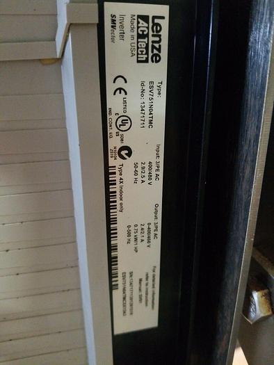 Used Stainless Steel 10" x 43" washdown Conveyor With Plastic Belt