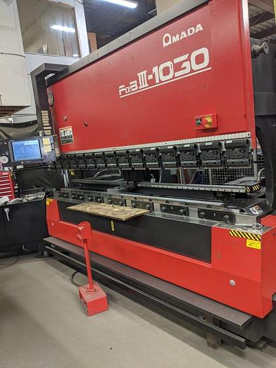 Used 2000 110 Ton Amada FBD-1030NT CNC Press Brake