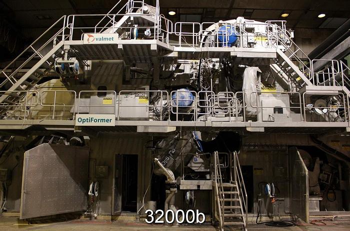 Refurbished Metso Opti-Former SCA Paper Machine, 320" Wire Width #32000