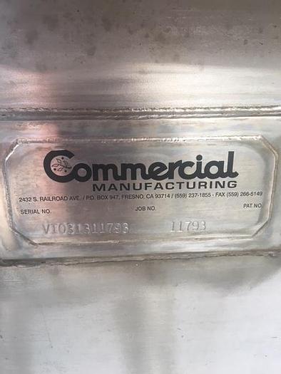Used Feeder, Vibratory, 18" x 60", S/st, Commercial, Bias Feed, #A741567