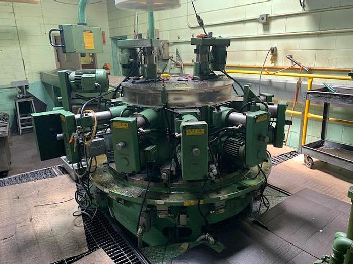Used Hydromat HW25-12 Rotary Transfer Machine with 12′ Bar Loader