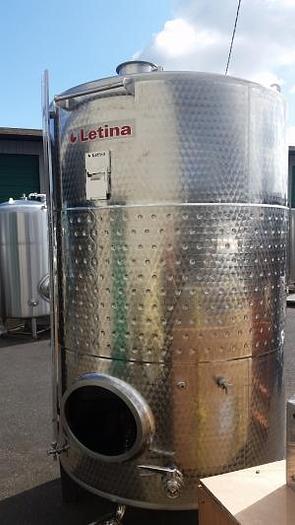 New Stock Letina 845Gal/3200L Closed Top Jacketed Storage Tank