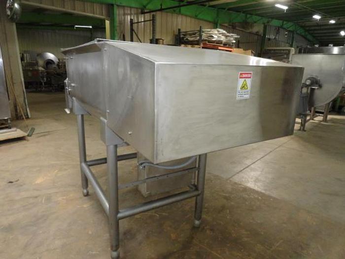 Used Mepaco Dual Shaft Ribbon Blender; 1500Lbs, Refurbished