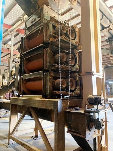 Used Mill, Roll, 12" x 36", 6-Roll, Roskamp, Mdl SRC 1200-36 #C744242