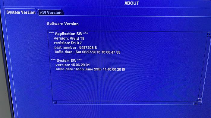 Gebraucht GE Vivid T8 Ultraschalgerät inkl. 1 Sonde