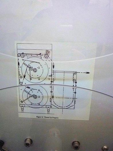 Used M 10568 E - Label Reel Splicing System HARLAND GEMINI