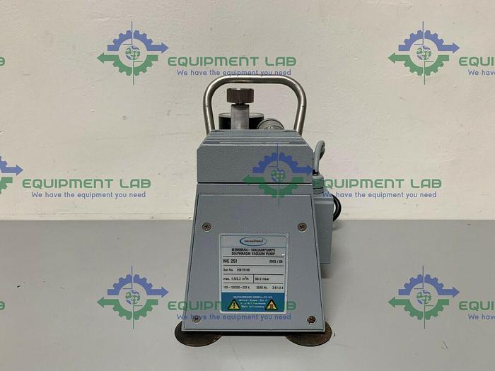 Used Vacuubrand ME 2SI Diaphragm Vacuum Pump