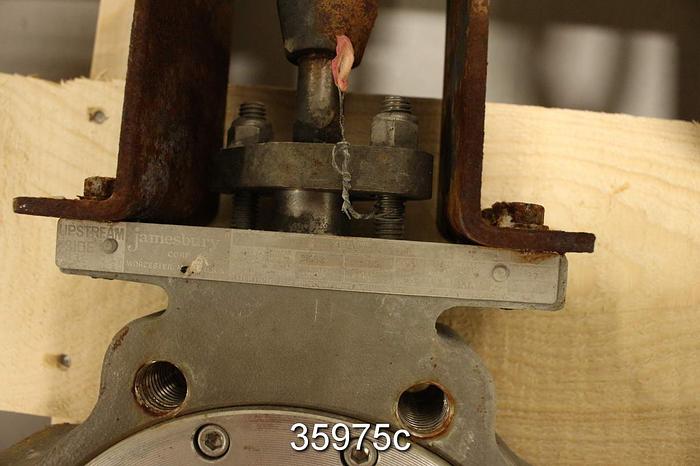 Used Neles Jamesbury 4 815L TT 3600MT 4" Hand Operated Butterfly Valve #35975