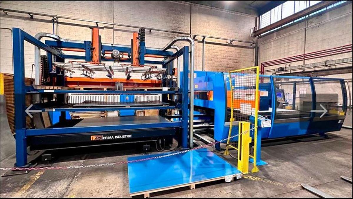 Usato 2008 PRIMA POWER PLATINO HS P20L 1530 Macchina da Taglio Laser Bidimensionale