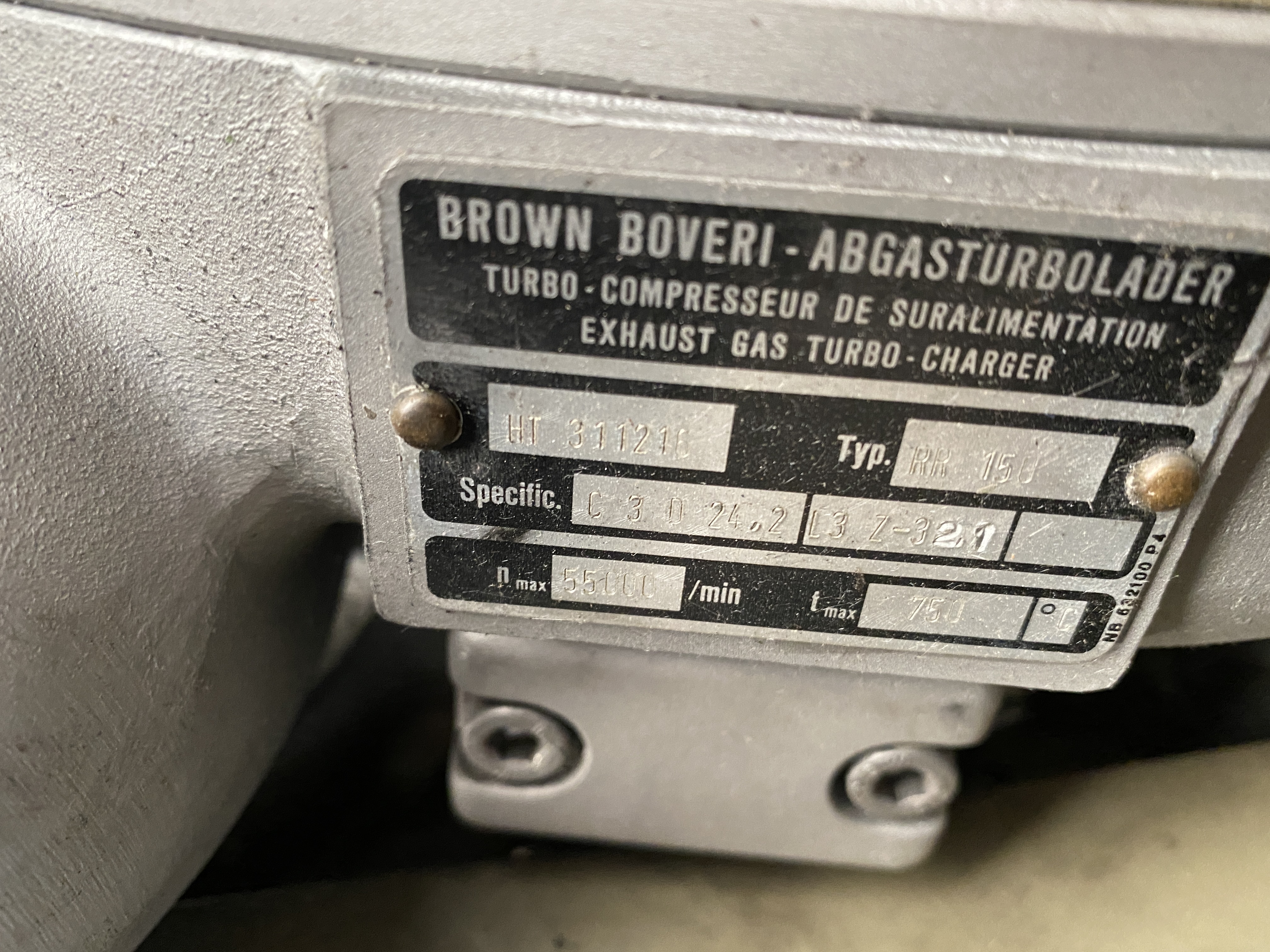 Used 1980 MWM TBD 602-V16K