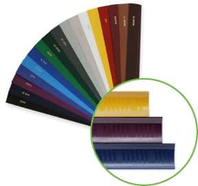 Red N430 Fastback Binding SuperStrips A4 Narrow Linen - Box (500)
