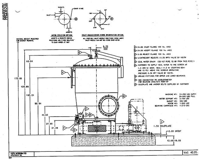 Used 1996 BLACK CLAWSON UV100 #24043
