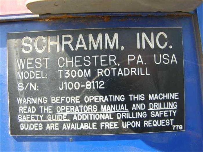 Used 2007 Schramm T300M Drill Rig - Sold