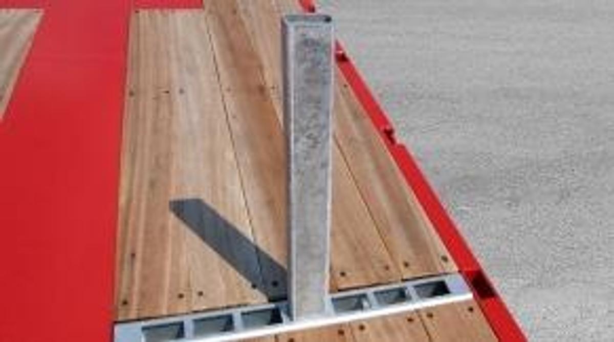 MAX200 flatbed trailer