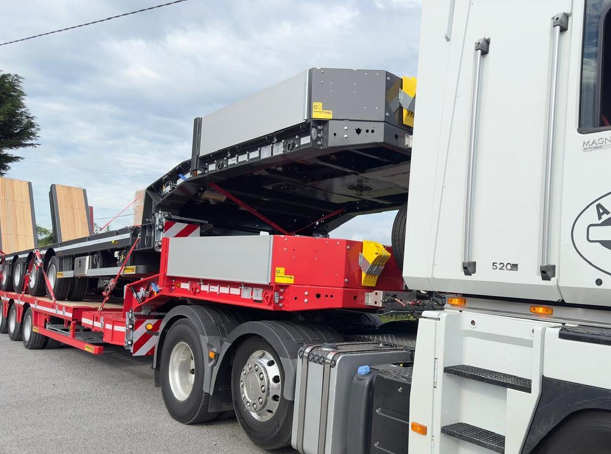 Used NEW Faymonville 4 Axles