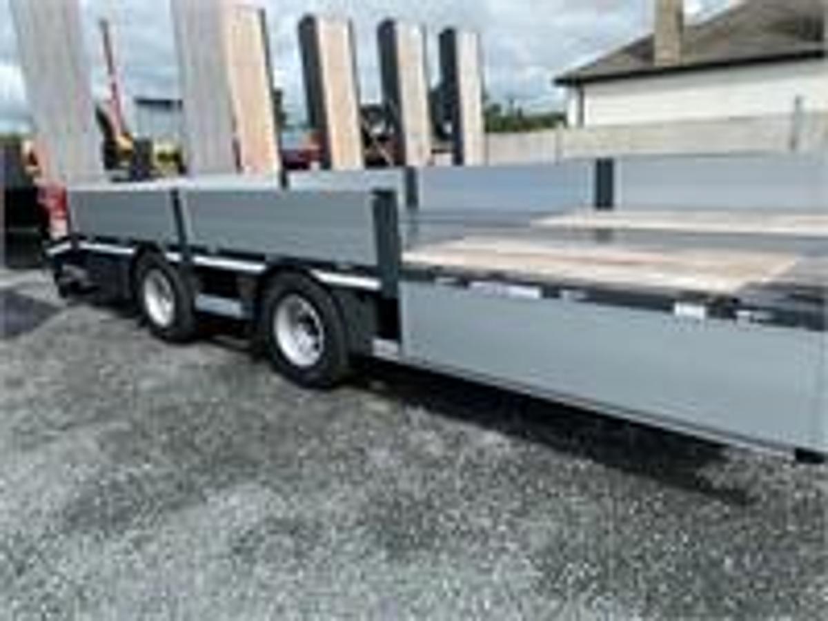 Used Faymonville max 2 axle draw bar Low loader