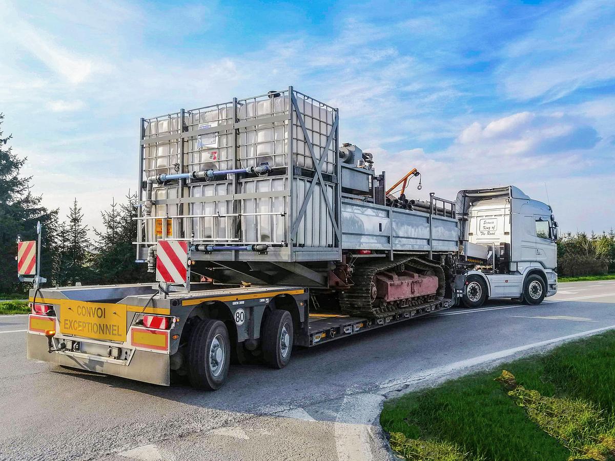 MAX510 lowbed trailer