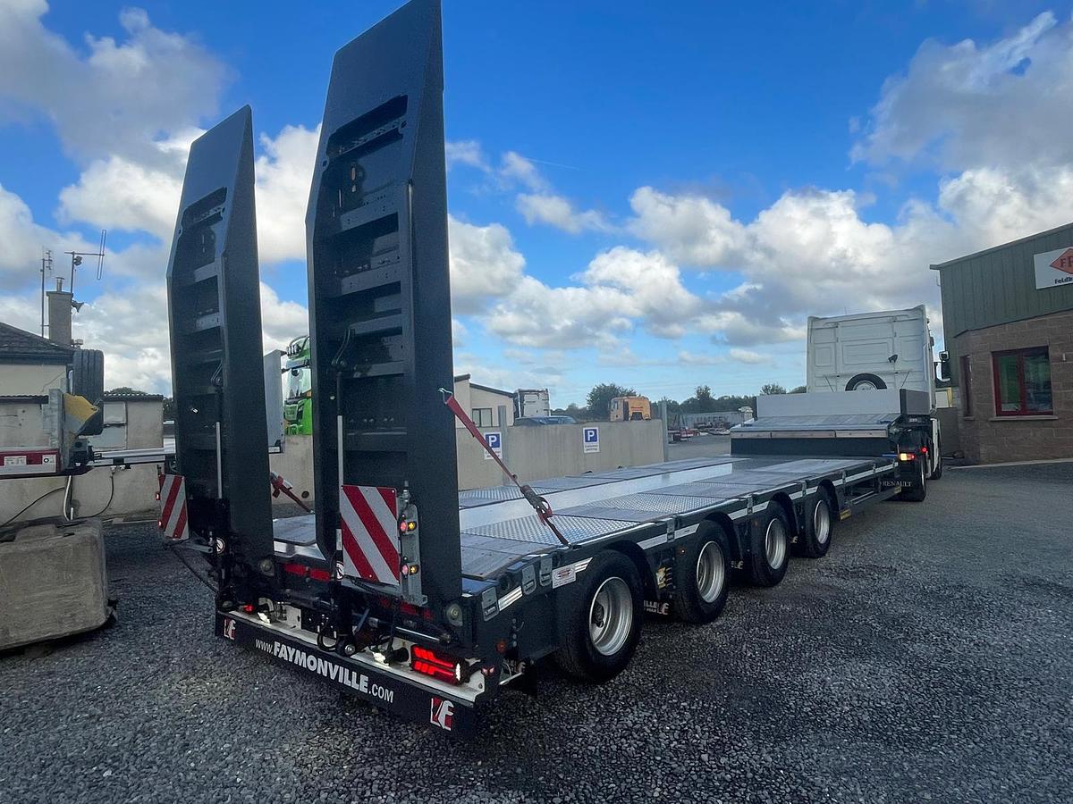 Used Faymonville 4 axle 9ft wide IN STOCK