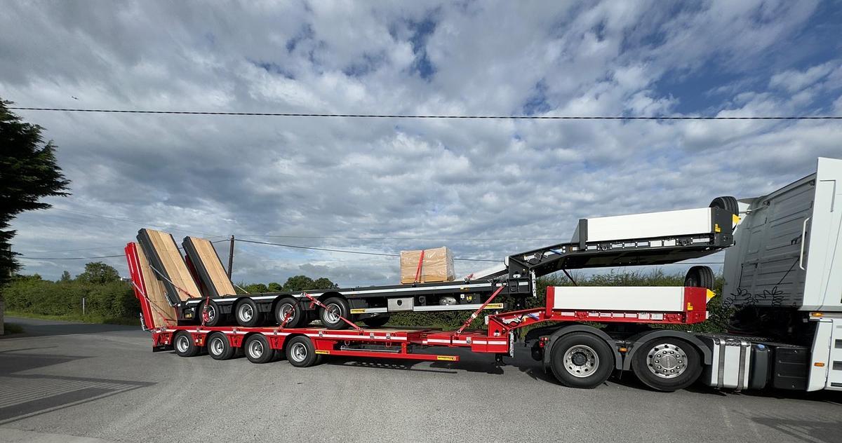 Used NEW Faymonville 4 Axles