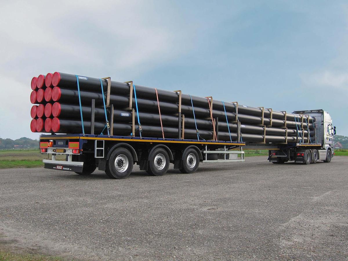 MAX200 flatbed trailer