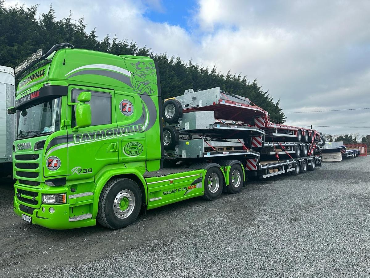 NEW Faymonville MAX Flat 3 Axle