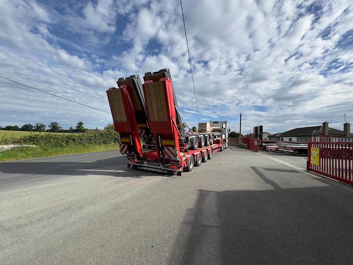 Used NEW Faymonville 4 Axles