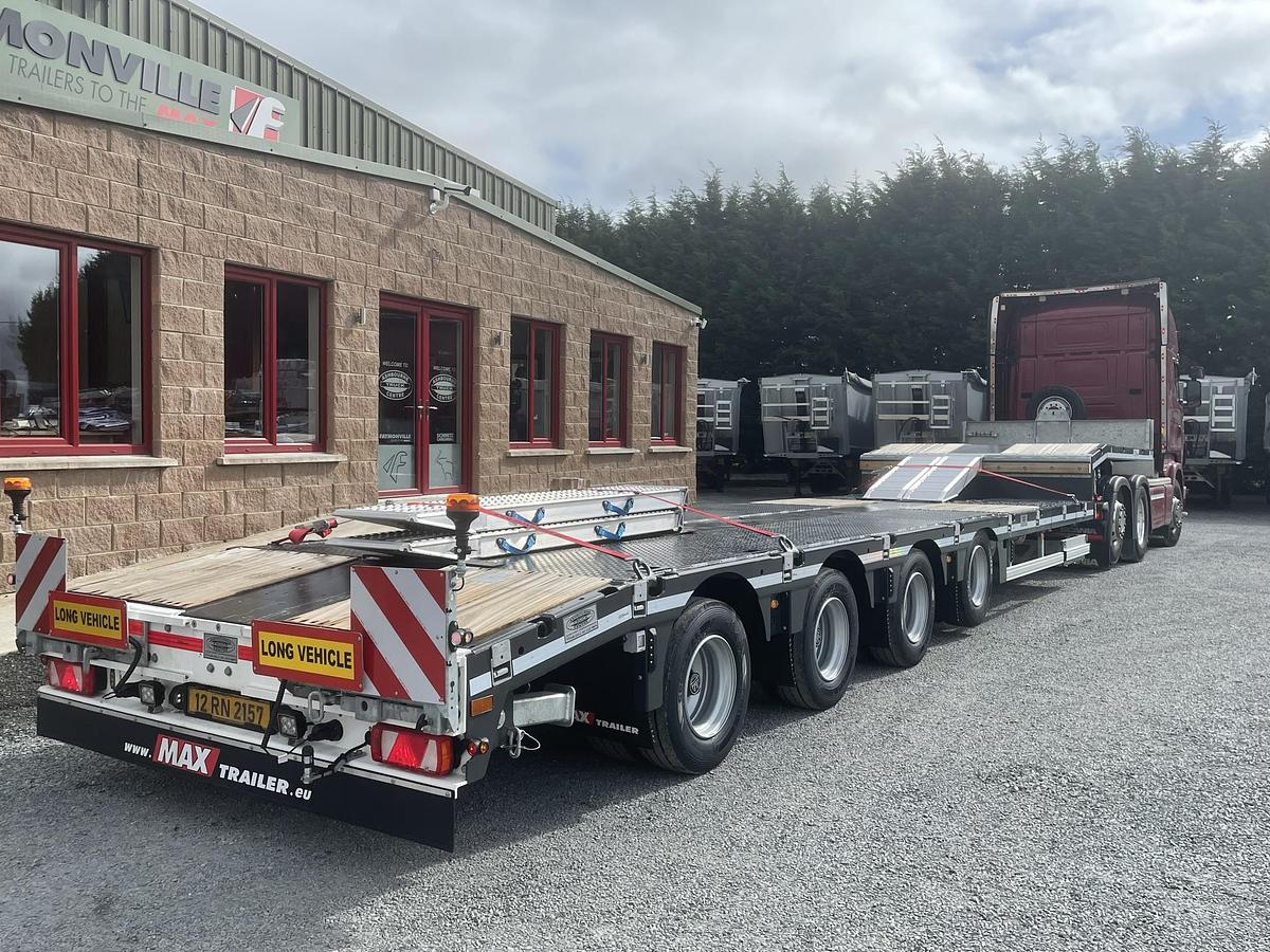 NEW MAX Trailer Semi Low Loader