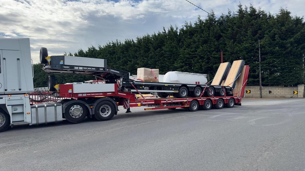 Used NEW Faymonville 4 Axles