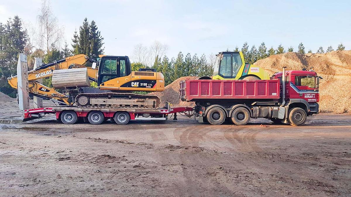 MAX300 drawbar trailer