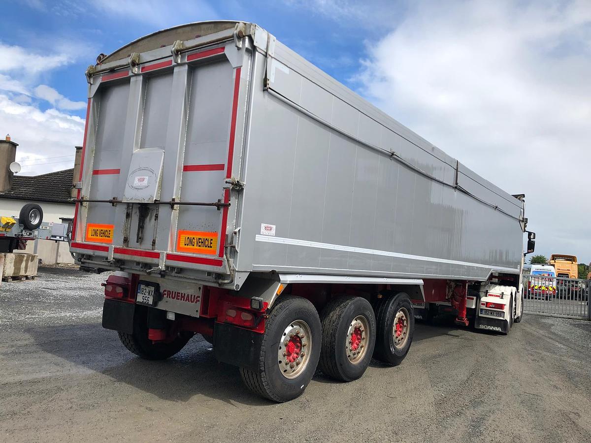 Used 2009 Fruehauf BULK TIPPING TRAILER