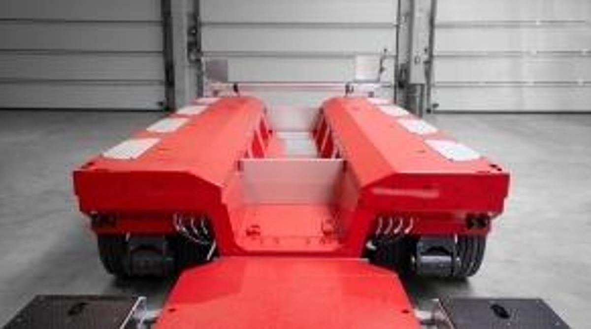 MAX710 lowbed trailer